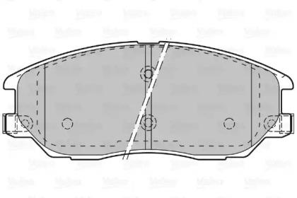 Valeo 598871 Brake pads Valeo 598871 Brake pads