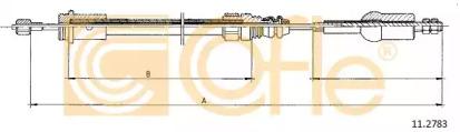 Cofle 11.2783 Трос зчеплення Cofle 11.2783 Трос зчеплення
