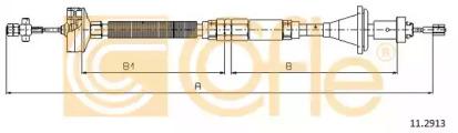 Cofle 11.2913 Трос сцепления Cofle 11.2913 Трос сцепления