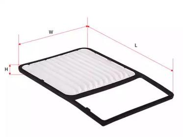Sakura/ADR A-3312 Фільтр повітряний Sakura/ADR A-3312 Фільтр повітряний