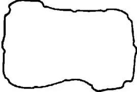 Victor Reinz 71-33758-00 Cover assy cylinder head Victor Reinz 71-33758-00 Cover assy cylinder head