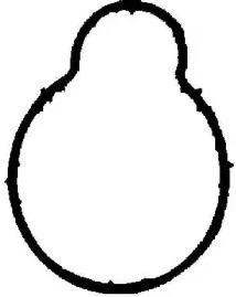 Victor Reinz 71-36064-00 Gasket graphite