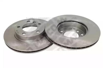 Mapco 157612 Brake disc Mapco 157612 Brake disc