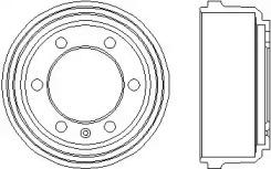 Hella 8DT 355 300-091 Bremstrommel Hella 8DT 355 300-091 Bremstrommel