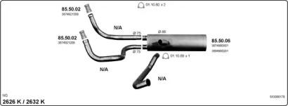 IMASAF 553000178 Schalldaempfer IMASAF 553000178 Schalldaempfer