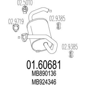 MTS 01.60681 Schalldaempfer
