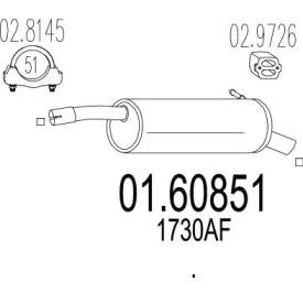 MTS 01.60851 Schalldaempfer