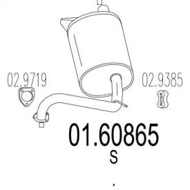 MTS 01.60865 Schalldaempfer