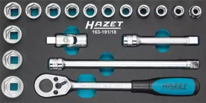 Hazet 163-191/18 Набор насадок Hazet 163-191/18 Набор насадок