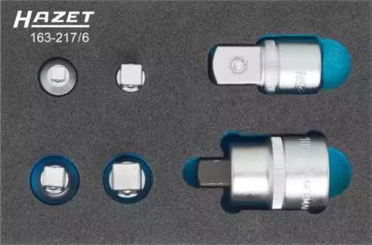 Hazet 163-217/6 Комплект адаптера увеличения уменьшения трещотка