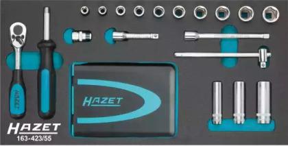 Hazet 163-423/55 Набор насадок Hazet 163-423/55 Набор насадок