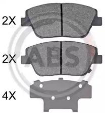 A.B.S. 35033 Brake pads A.B.S. 35033 Brake pads