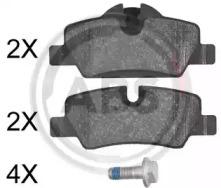 A.B.S. 35049 Brake pads A.B.S. 35049 Brake pads