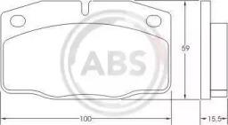 A.B.S. 36145 Brake pads A.B.S. 36145 Brake pads