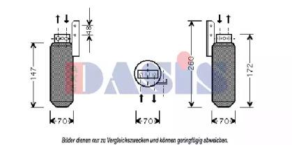 AKS Dasis 800313N Осушувач кондиціонера