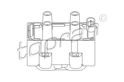 Topran 700 123 Котушка запалювання Topran 700 123 Котушка запалювання