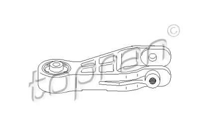 Topran 207 753 Insulator engine mounting