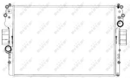 NRF 53614 Радіатор