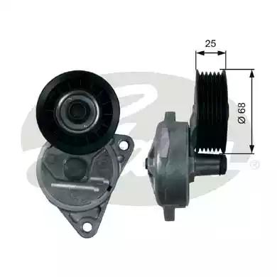 Gates T38310 Ролик натяжний ременя поліклинового Gates T38310 Ролик натяжний ременя поліклинового