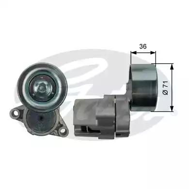Gates T39249 Ролик натяжной Gates T39249 Ролик натяжной