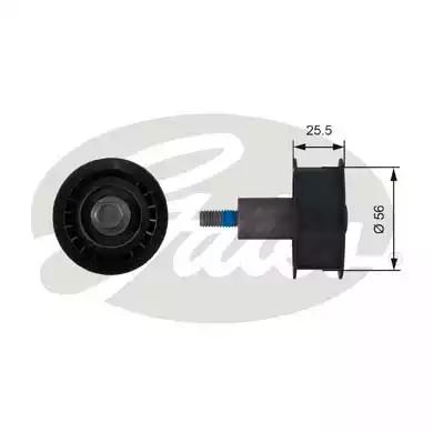 Gates T42048 Ролик обводной ремня грм Gates T42048 Ролик обводной ремня грм