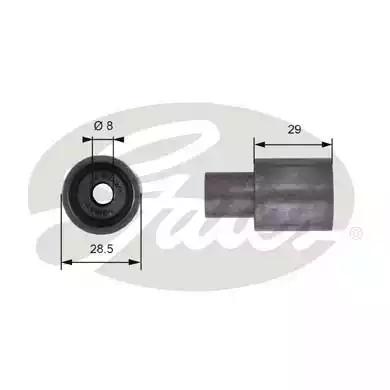 Gates T42051 Ролик обводной ремня грм Gates T42051 Ролик обводной ремня грм