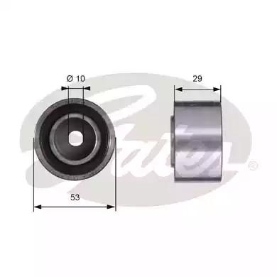 Gates T42059 Ролик обводной ремня грм Gates T42059 Ролик обводной ремня грм