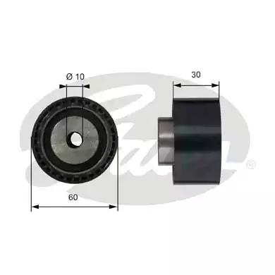 Gates T42070 Ролик обводной ремня грм