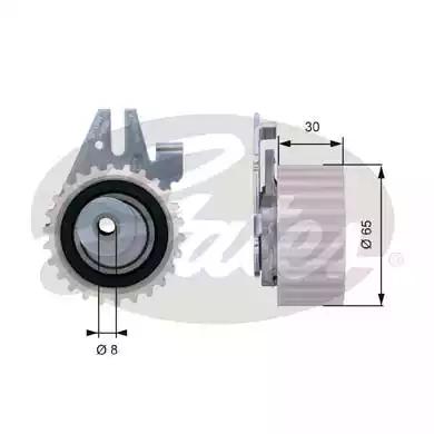 Gates T43024 Ролик натяжний ременя ГРМ Gates T43024 Ролик натяжний ременя ГРМ