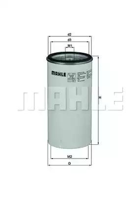 Mahle Original KC200 Fuel filter