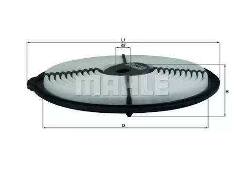 Mahle Original LX 884 Фильтр воздушный Mahle Original LX 884 Фильтр воздушный