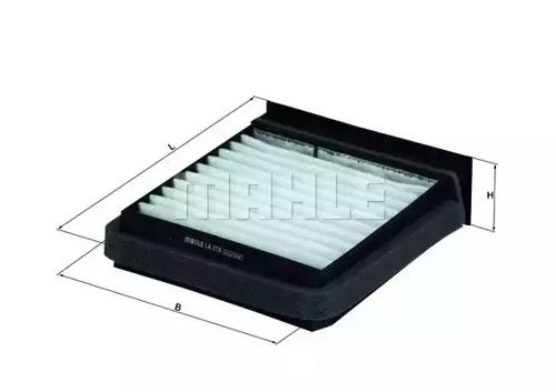 Mahle Original LA376 Фільтр салона Mahle Original LA376 Фільтр салона