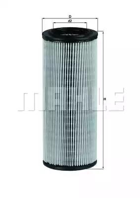 Mahle Original LX801 Фільтр повітряний