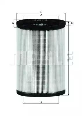 Mahle Original LX597 Фільтр повітряний