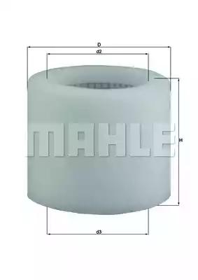 Mahle Original LX123 Фільтр повітряний