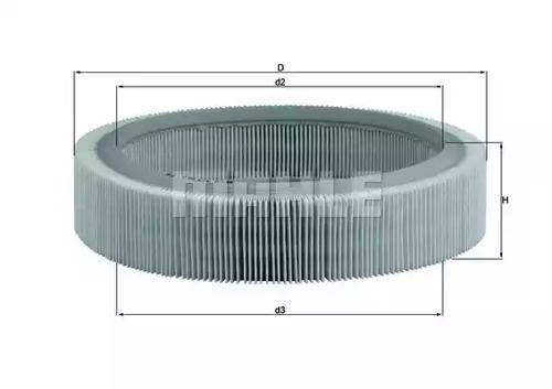 Mahle Original LX317 Фільтр повітряний Mahle Original LX317 Фільтр повітряний