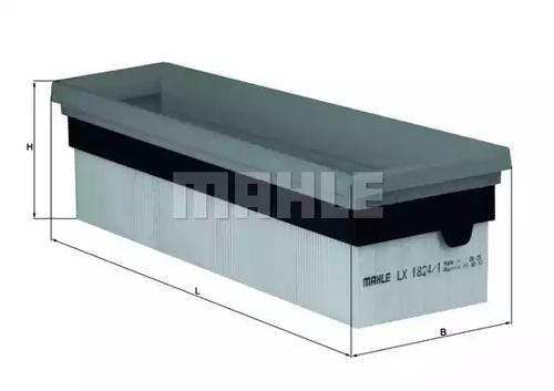 Mahle Original LX 1824/1 Фільтр повітряний Mahle Original LX 1824/1 Фільтр повітряний
