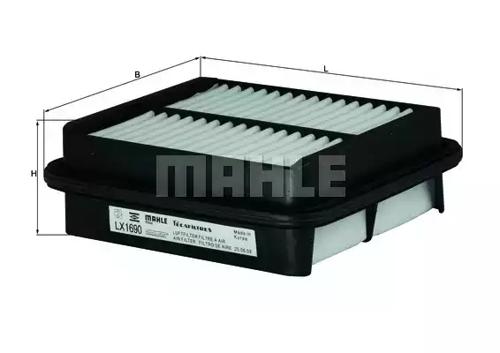 Mahle Original LX1690 Фільтр повітряний Mahle Original LX1690 Фільтр повітряний