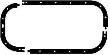 Elring 599.972 Gasket oil pan Elring 599.972 Gasket oil pan