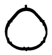 Elring 698.450 Gasket graphite Elring 698.450 Gasket graphite