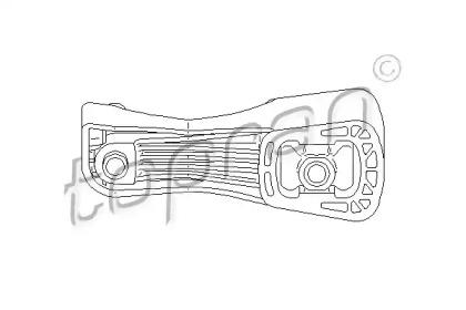 Topran 700 527 Опора двигателя, КПП Topran 700 527 Опора двигателя, КПП