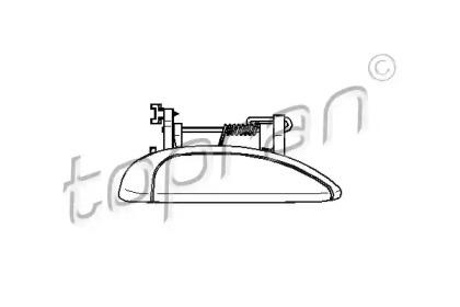 Topran 700 559 Ручка дверей Topran 700 559 Ручка дверей