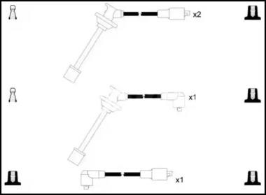 SMPE OES1236 Zuendkabel