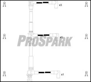 SMPE OES729 Дроти високовольтні системи запалювання