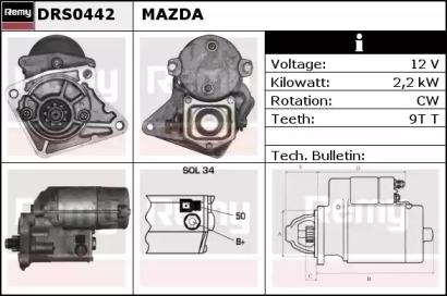 Remy DRS0442 Стартер Remy DRS0442 Стартер