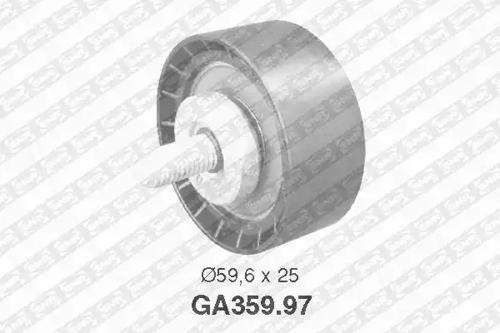 SNR GA359.97 Ролик натяжний ременя поліклинового