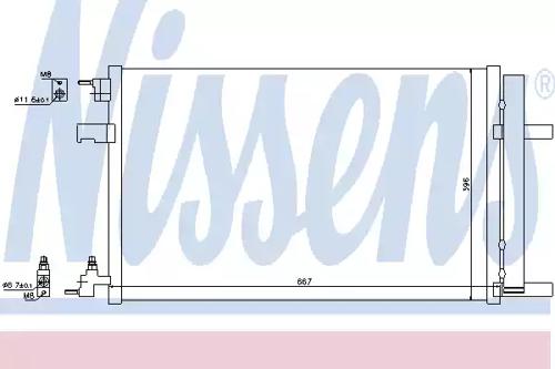 Nissens 940135 Випаровувач кондиціонера Nissens 940135 Випаровувач кондиціонера
