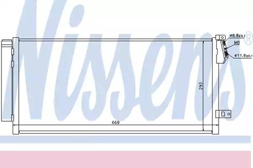 Nissens 940169 Конденсер