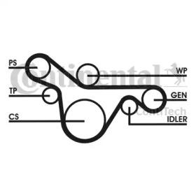 Contitech 6PK1413D3 Belt v Contitech 6PK1413D3 Belt v