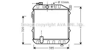Prasco DU2030 Радиатор охлаждения двигателя Prasco DU2030 Радиатор охлаждения двигателя